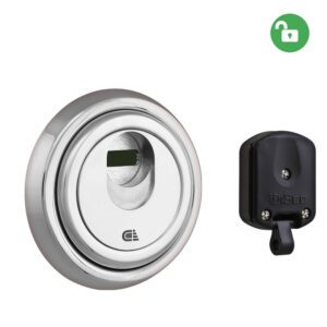 Броненакладка DISEC MAGNETIC 3G 3G2MM 25мм хром полірований (Італія)