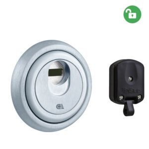 Броненакладка DISEC MAGNETIC 3G 3G2MM 25мм хром матовий (Італія)