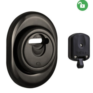 Броненакладка DISEC MAGNETIC 3GDM 3 кл. 15мм хром чорний