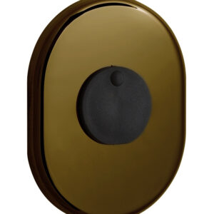 Накладка DiSec KT2140 OMEGA OVAL зі шторкою бронза PVD (Італія)