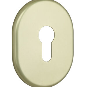 Накладка під циліндр DiSec KT036 OVAL алюміній шампань (Італія)