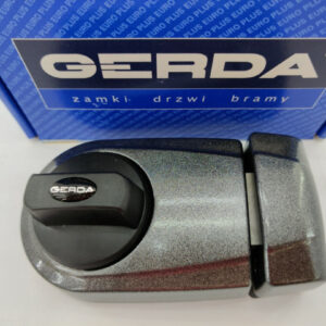 Замок накладний Gerda ZG200 графіт (Польща)