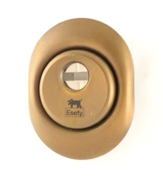 Протектор ESETY A615 DIN OVAL 23,5 мм 40-50 мм латунь PVD (Ізраїль)