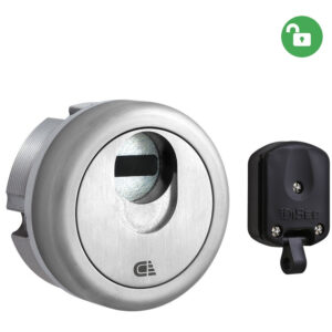 Броненакладка DISEC MAGNETIC 3G2 25мм 3 кл. нержавіюча сталь матова (Італія)