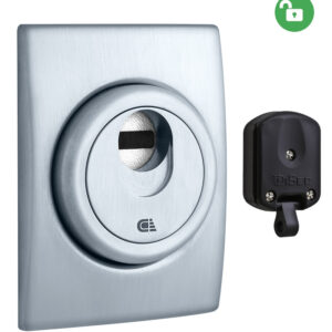 Броненакладка DISEC *MAGNETIC 3G2WB 25 мм хром матовий (Італія)