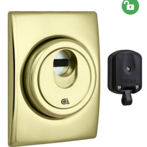 Броненакладка DISEC *MAGNETIC 3G2WB 25мм латунь PVD (Італія)