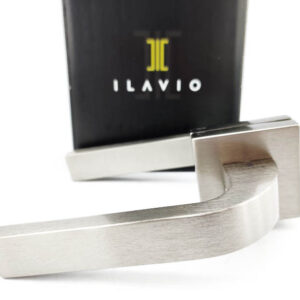 Ручка дверна ILAVIO 376 нікель матовий (Греція)