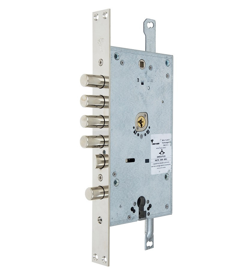 Замок врезной MUL-T-LOCK 3-WAY OMEGA+DIN OFMPB30328L BS65 мм 85 мм VIP CONTROL/3in1 O/K (Ізраїльь)