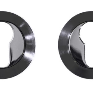 Накладка під циліндр Linea Cali 102 матовий чорний/хром глянцевий (Італія)