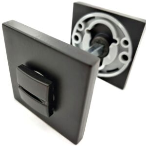 Фіксатор WC Linea Cali 024 чорний матовий (Італія)