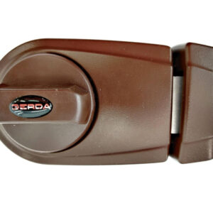 Замок накладний Gerda ZG200 коричневий (Польща)