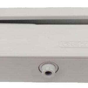 Дотягувач GEZE TS1500 білий із ковзною тягою (Німеччина)