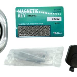 Броненакладка DISEC MAGNETIC 3G2FM 3 кл. 25мм хром матовий (Італія)