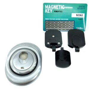 Захисна броненакладка DISEC 3G2M хром матовий (Італія)