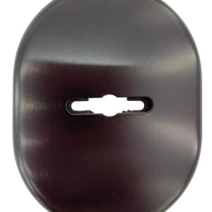 Накладка під сувальдний ключ DiSec KT037 MATRIX OVAL без шторки чорний (Італія)