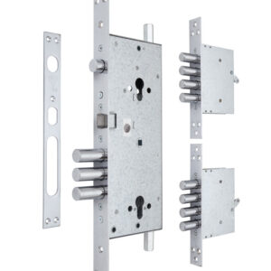 Двоциліндровий врізний замок MUL-T-LOCK 3-WAY DIN+DIN 415G w/o_protector CR (Ізраїль)