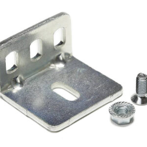 Куточок для кріплення ходової шини до стіни Hafele 26х36 мм оцинкована сталь (Німеччина)