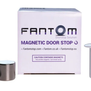 Дверний Упор підлоговий Fantom Premium білий (Австралія)