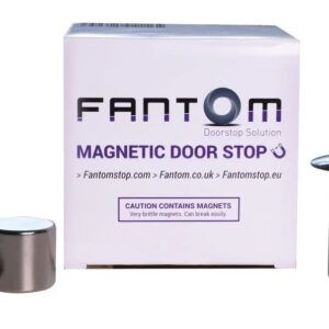 Обмежувач дверний підлоговий Fantom Premium чорний (Австралія)