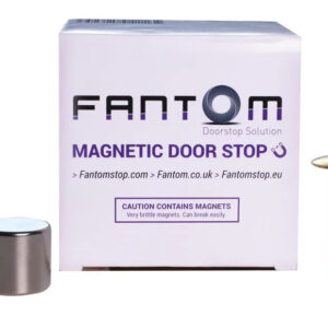 Обмежувач дверний підлоговий Fantom Premium латунь (Австралія)