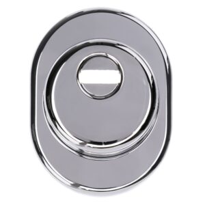 Броненакладка із сталі Cipierre 359C/SV/25/CL овальна хром (Італія)