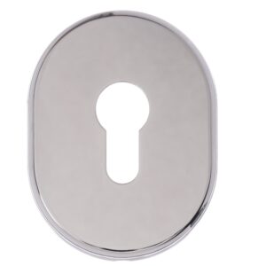 Декоративна накладка для циліндра Cipierre 316L/SV/CL овальна хром (Італія)