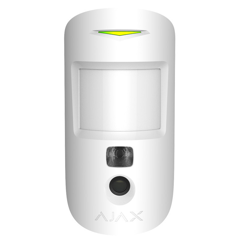 Датчик руху з фотокамерою Ajax Systems MotionCam білий (Україна)