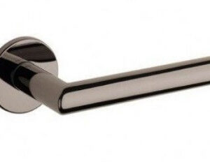 Ручка дверна на розетці Tupai 4002 R 5S чорний нікель 49 (Португалія)