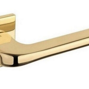 Ручка дверна на розетці Tupai 4007Q 5S золото 01 (Португалія)