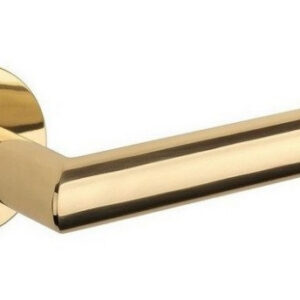 Ручка дверна на розетці Tupai 4002 R 5S полірована латунь (Португалія)