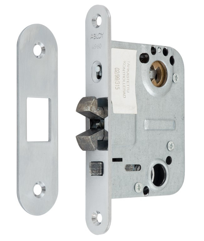 Замок врізний ABLOY 1-WAY 4960 хром (Фінляндія)