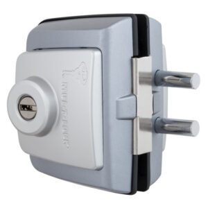 Накладний замок MUL-T-LOCK Glass Door Lock GDL-100 / S INTERACTIVE+ хром (Ізраїль)