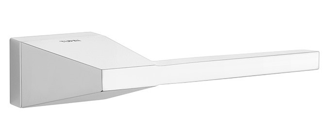 Ручка дверна на розетці Tupai ARTIC 4004RT хром полірований 03 (Португалія)