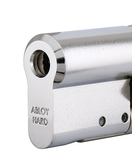 Циліндр замка ABLOY PROTEC2 CLIQ 48,5 мм 38Hix10,5 ключ/половинка хром полірований (Фінляндія)