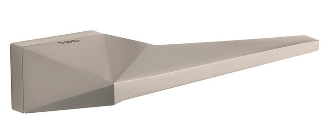 Ручка дверна вхідна Tupai GREENLAND 4005RT нікель матовий (Португалія)