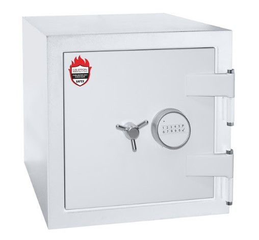 Вогнезламостійкий сейф GRIFFON F60CL I.51.ET WHITE (Україна)