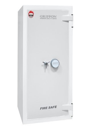 Вогнезламостійкий сейф GRIFFON F60CL I.130.ET WHITE (Україна)