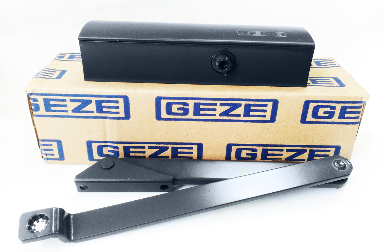 Дотягувач дверний Geze TS 1500 до 80 кг антрацит (Німеччина)