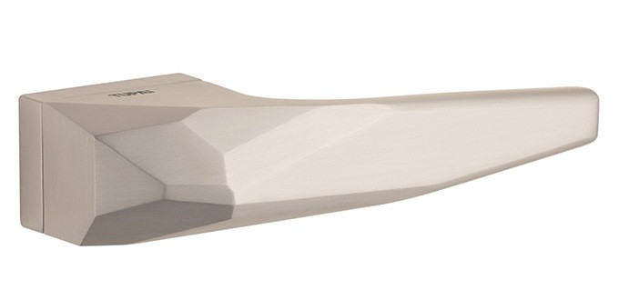 Ручка міжкімнатна дверна Tupai Iceberg 4003RT нікель матовий 142 (Португалія)