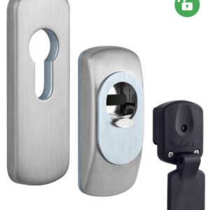 Протектор DISEC MAGNETIC_2G MGSG15 OVAL 19мм матова нержавіюча сталь (Італія)