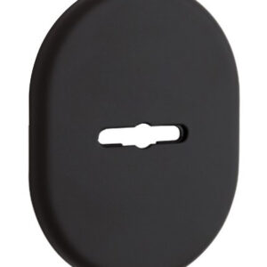 Щиток під ключ DISEC KT090 MATRIX OVAL з прихованою шторкою чорний (Італія)