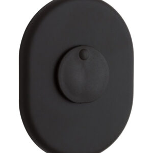 Накладка DISEC KT088 MATRIX OVAL чорний зі шторкою (Італія)