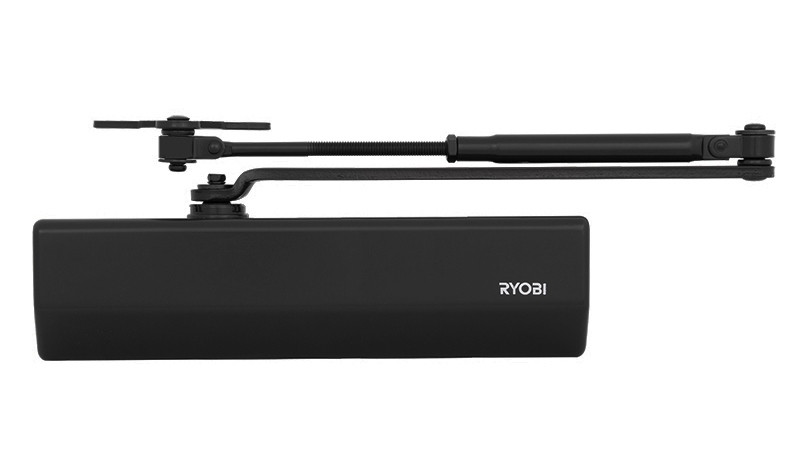 Дотягувач для дверей RYOBI D-2550 BC UNIV до 80 кг, чорний (Японія)