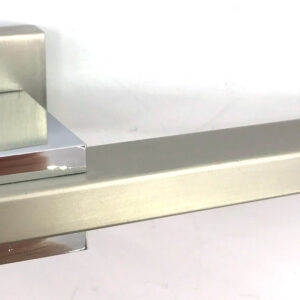 Ручка дверна ORO&ORO ALEXA 041-15E перламутровий нікель/хром (Італія)