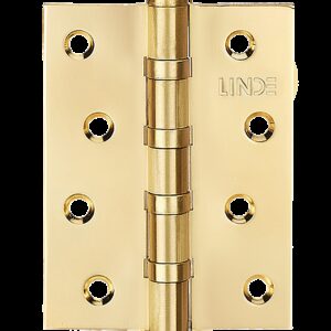 Петля дверна універсальна Linde H-100 PB полірована латунь (Китай)