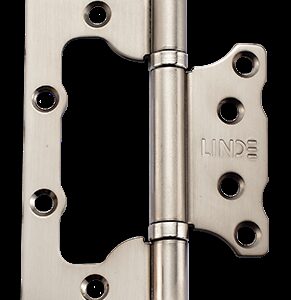 Петля метелик універсальна неврезная Linde HB-100 SN матовий нікель (Китай)
