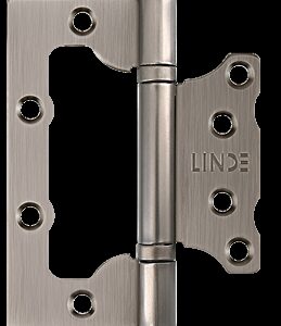 Петля метелик універсальна неврезная Linde HB-100 MA матовий антрацит (Китай)