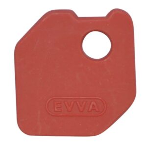 Декоративна накладка на ключ Evva EPS (Австрія) Червоний