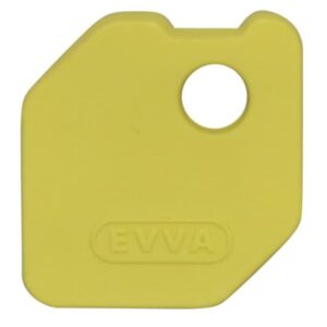 Декоративна накладка на ключ Evva EPS (Австрія) Жовтий