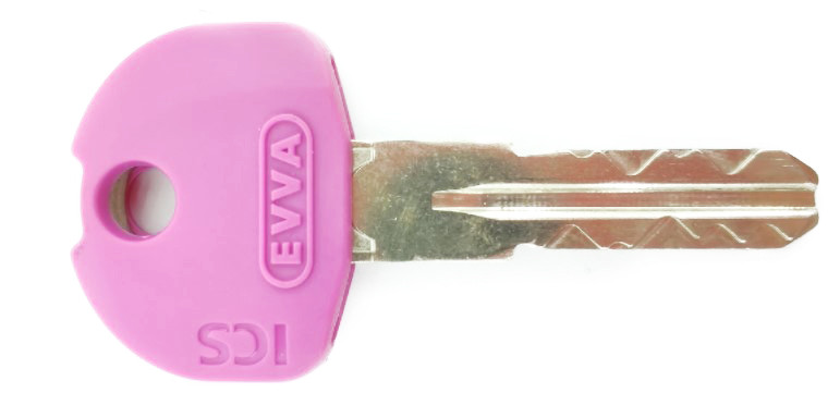 Декоративна накладка на ключ Evva ICS (Австрія) Рожевий